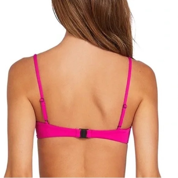 NWT Volcom Simply Seam Croplette | Fucshia | Size S - Picture 2 of 6